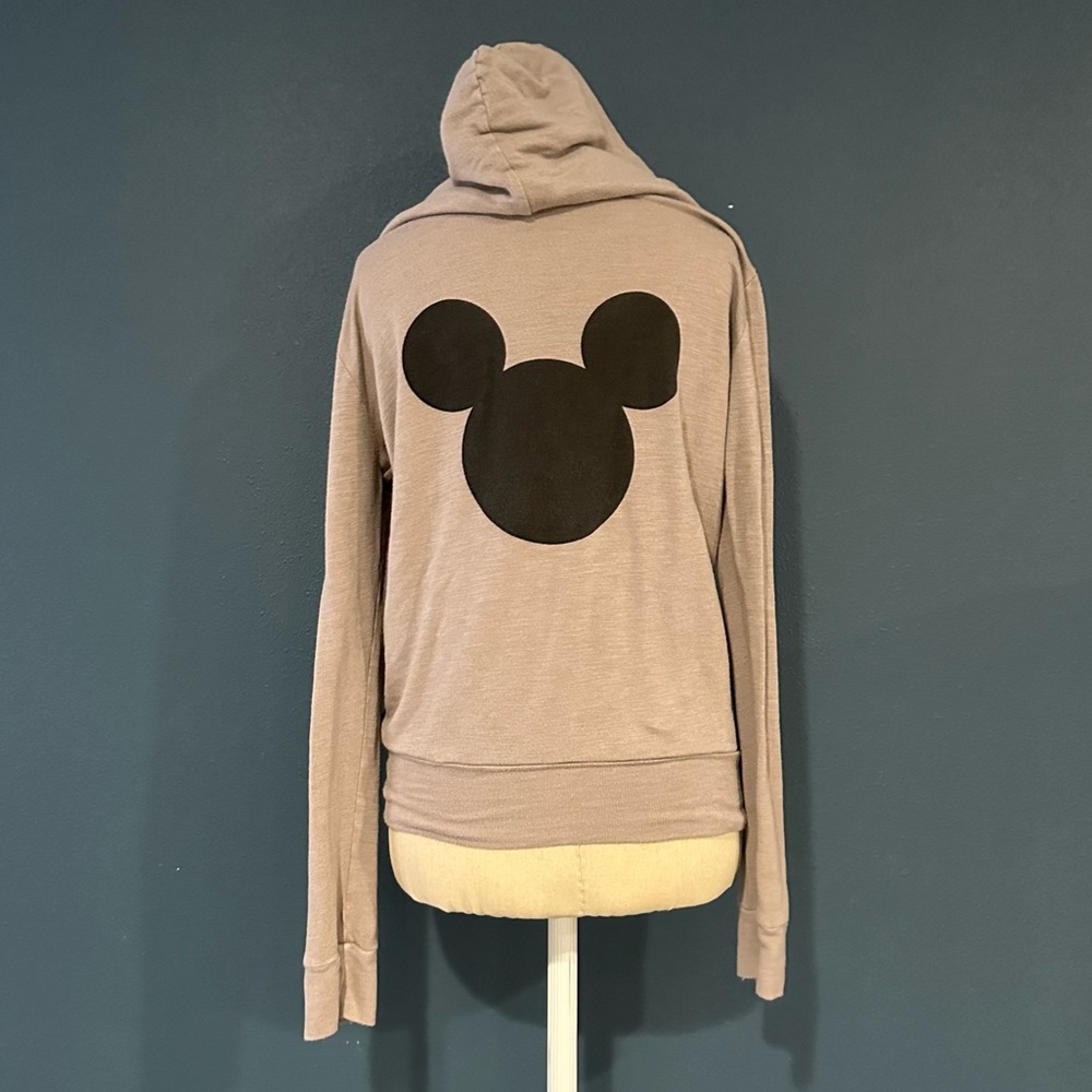 Monroe Disney Mickey Mouse Beige Light Jacket XS